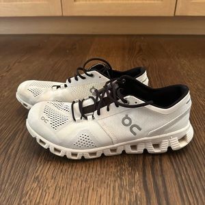 Black and White On Running Shoe size 9.5